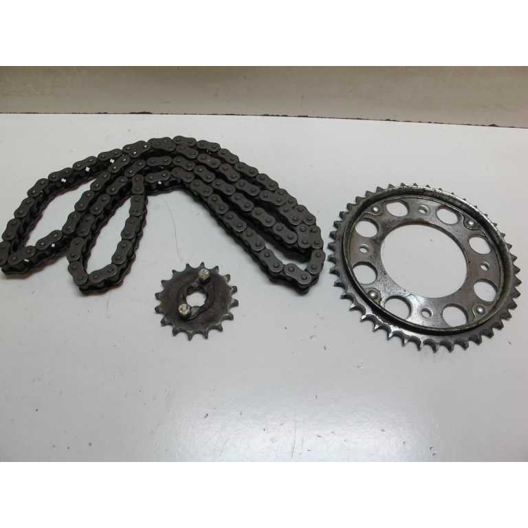 Kit chaine RK 125 CBF 08/14