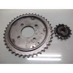 Pignon + couronne 125 Shadow