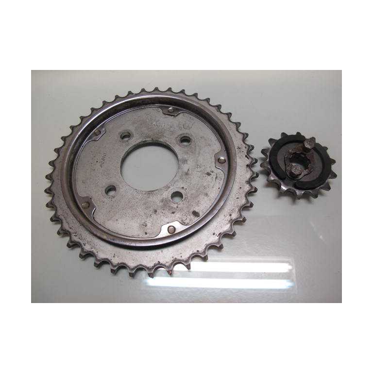 Pignon + couronne 125 Shadow