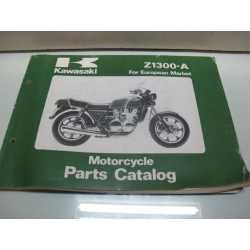 Parts list , catalogue de pieces detachees Z1300-A