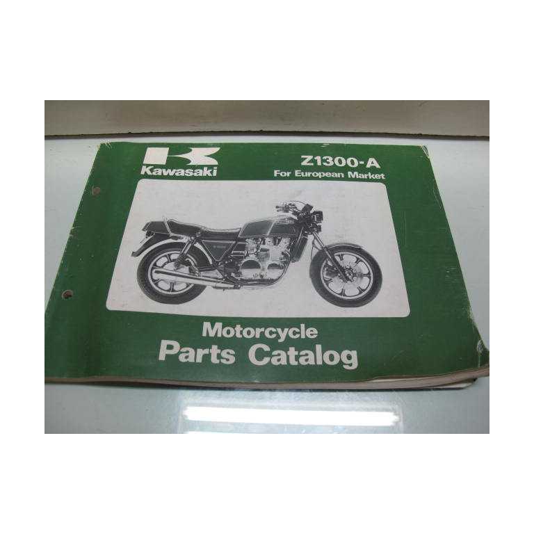 Parts list , catalogue de pieces detachees Z1300-A