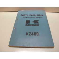 Parts list , catalogue de pieces 400 KZ