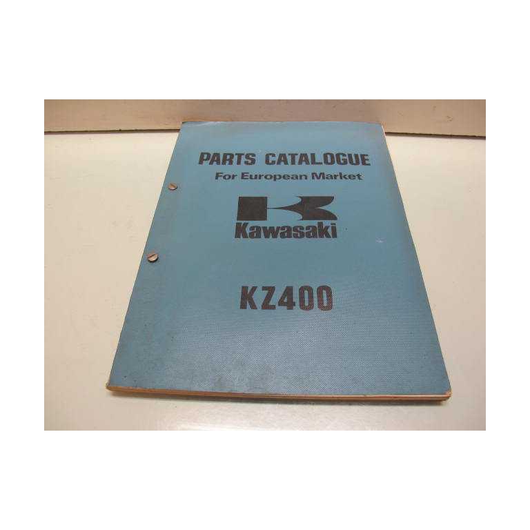 Parts list , catalogue de pieces 400 KZ