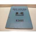 Parts list , catalogue de pieces 400 KZ de 1974