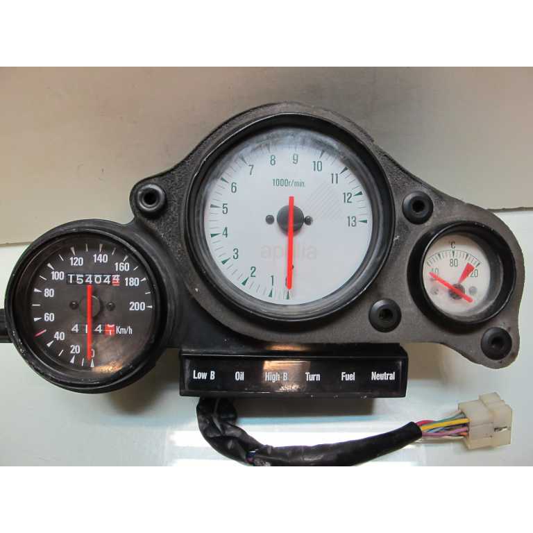 Compteur tableau de bord Aprilia 125 RS