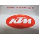 Lot de segments KTM 125 GS / MC