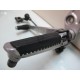 Platine + repose pied pilote gauche 650 SV