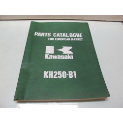 Parts list KH250 B1