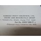 Parts list KH250 B1