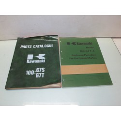Parts list kawasaki 100c G7T G7S