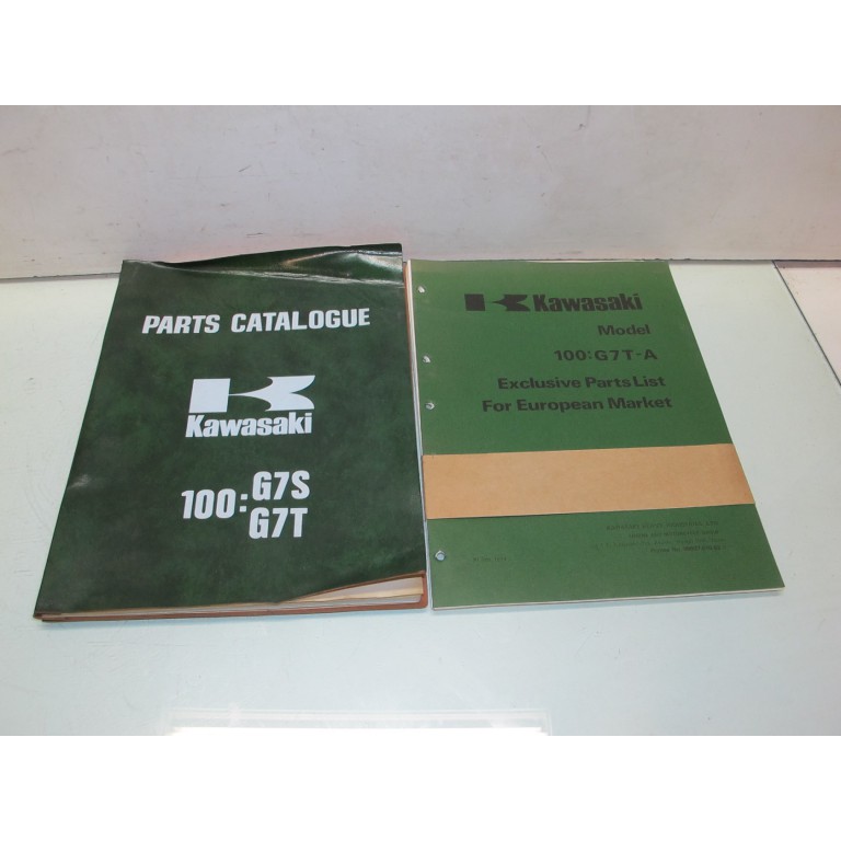 Parts list kawasaki 100c G7T G7S