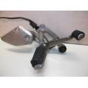 Platine repose pied pilote droite 600 Fazer