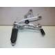 Platine + repose pied pilote droit Peugeot 50 XR7