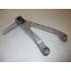 Platine + repose pied passager droit CBR 1000 RR 08/11